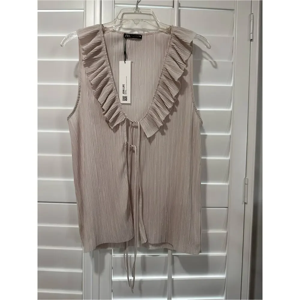 Zara nwt pleated